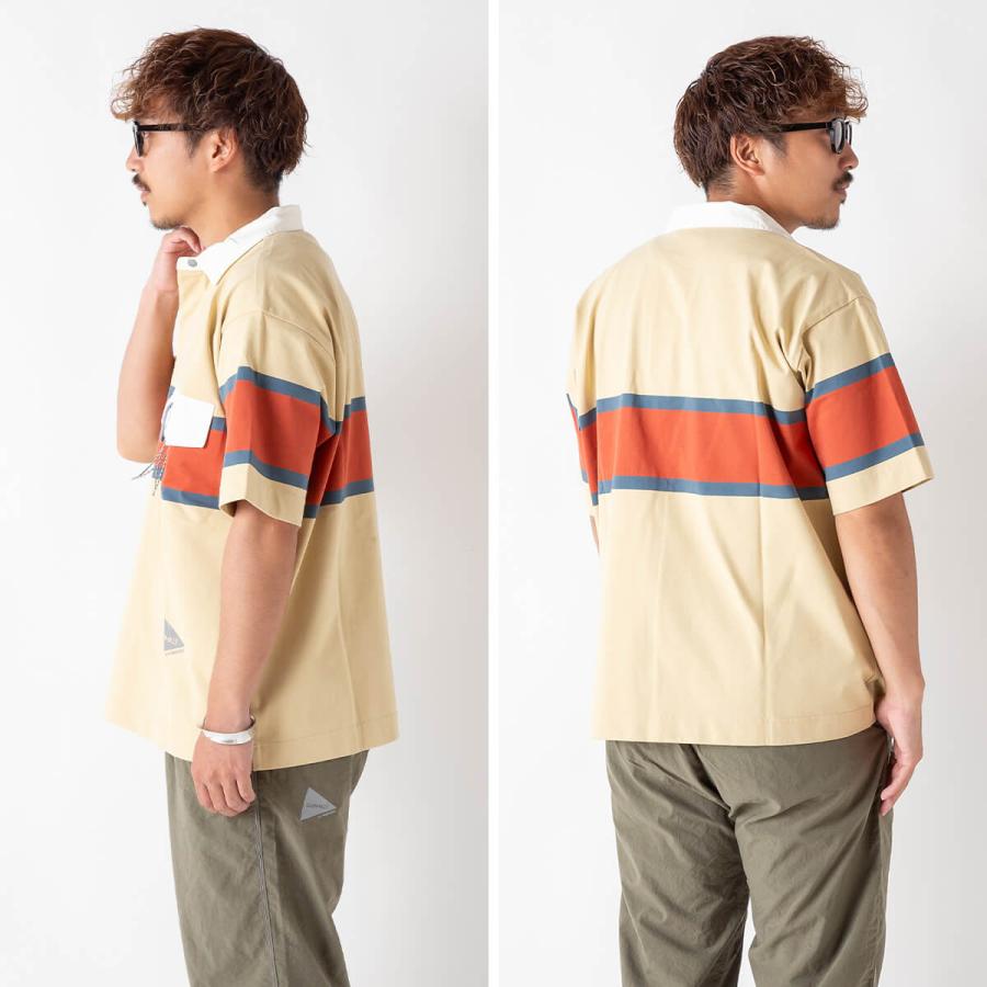 GRAMICCI×and wander グラミチ×アンドワンダー テックラグビーシャツズ