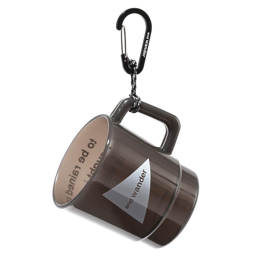 and wander アンドワンダー アンドワンダーロゴPPマグ