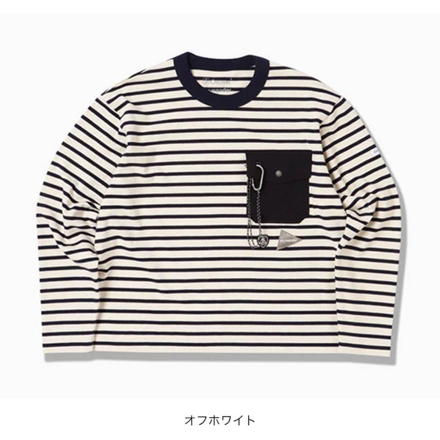 and wander（アンドワンダー） オーシバルL/S T 5745184092 ORCIVAL LS