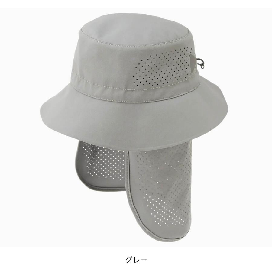 and wander アンドワンダー テックハット 5745976240 tech hat 帽子 軽量 2way 日除け ネックカバー 登山 カジュアル 2026 春夏の画像