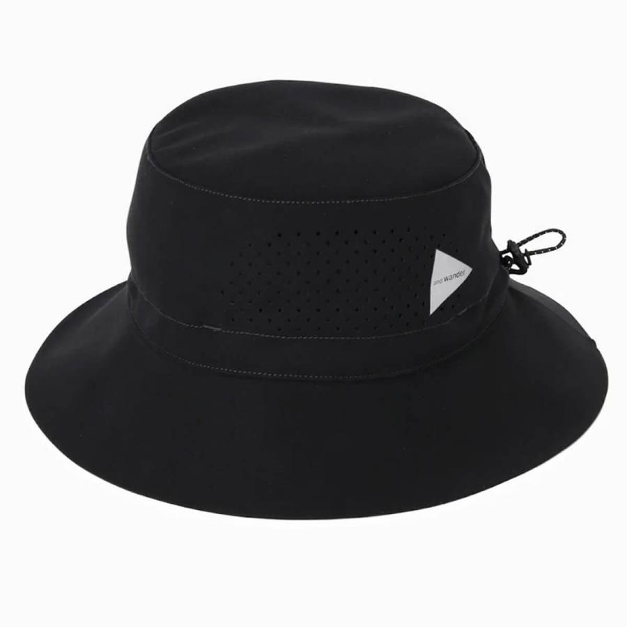 and wander アンドワンダー テックハット 5745976240 tech hat 帽子 軽量 2way 日除け ネックカバー 登山 カジュアル 2026 春夏の画像