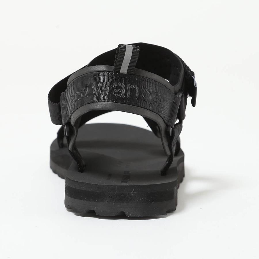 アンドワンダー Ny JQテープサンダルズ and wander (アンドワンダー) Ny JQ tape sandals / ナイロン
