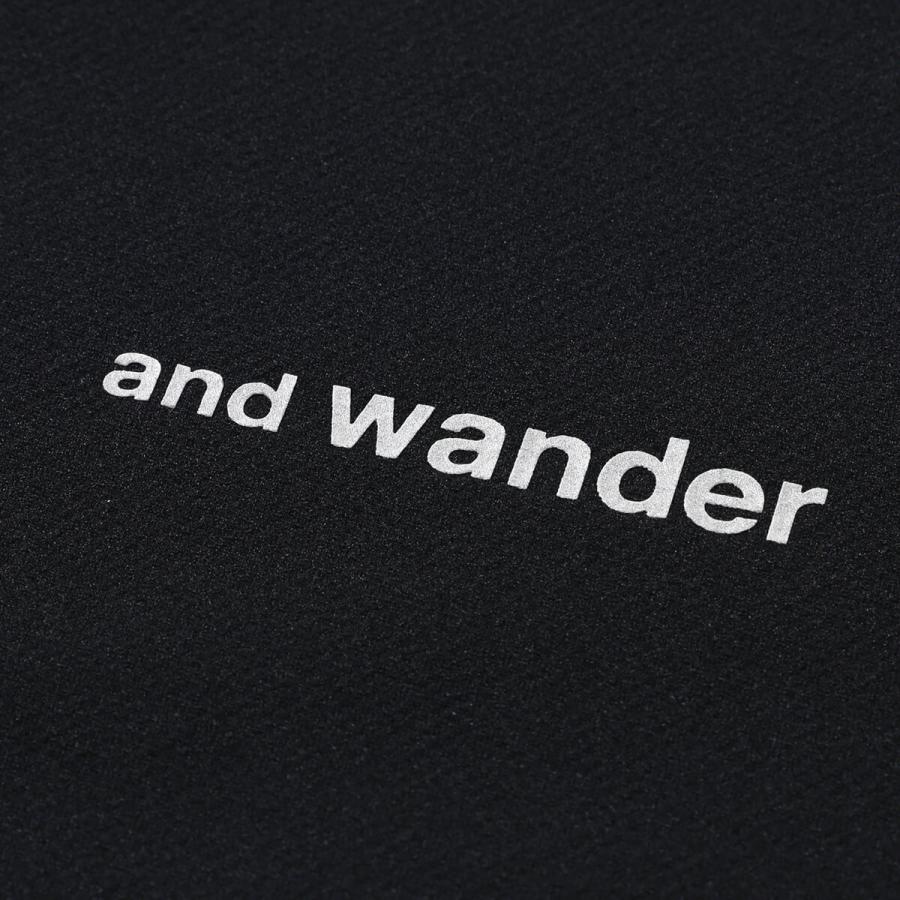and wander（アンドワンダー） ドライメッシュT 5746964035 dry mesh T