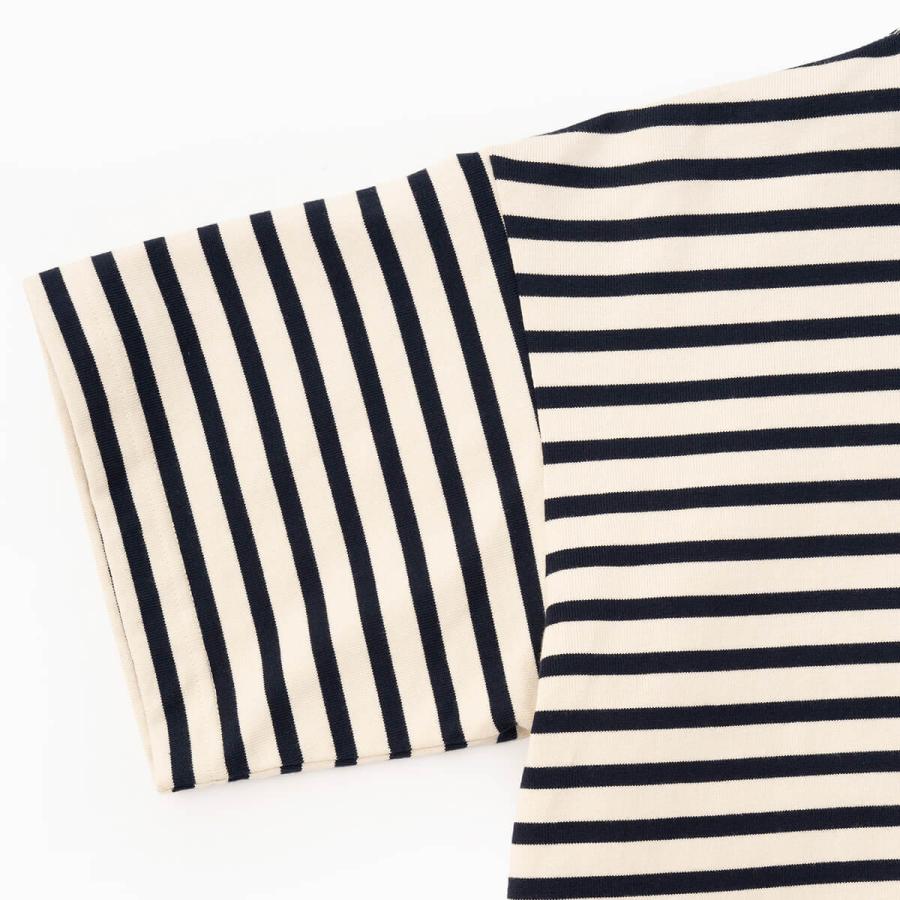 and wander アンドワンダー ストライプポケットSS T 5746184310 stripe pocket SS ユニセックス メンズ ウィメンズ レディース トップス Tシャツ 半袖 2026 春夏_5