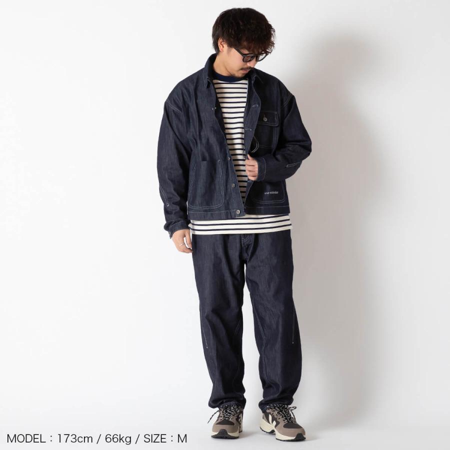 【送料込】 andwander アンドワンダー デニムジャケット S 送料込】 andwander アンドワンダー デニムジャケット S and wander