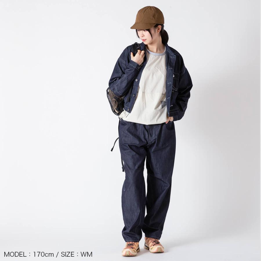 and wander（アンドワンダー） ドライイージーデニムシャツジャケット