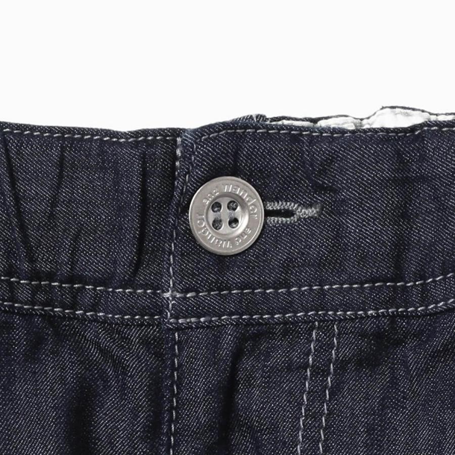 and wander（アンドワンダー） ドライイージーデニムワイドパンツ