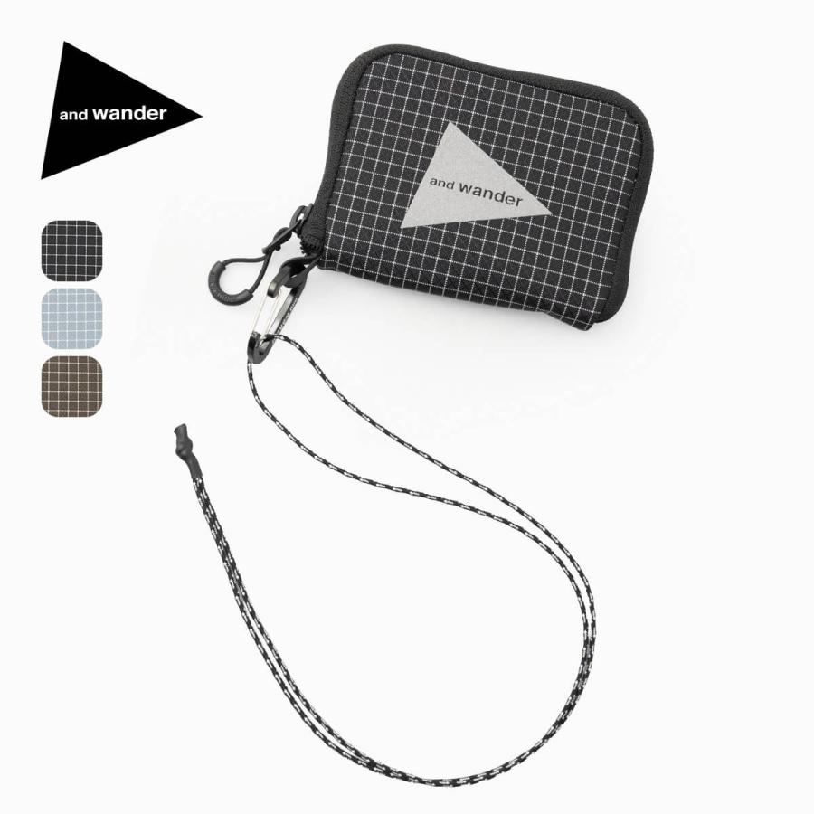 and wander アンドワンダー オーシャンリップウォレット 5745977119 ocean rip wallet 財布 小銭入れ コインケース カードケース コンパクト 2026 秋冬