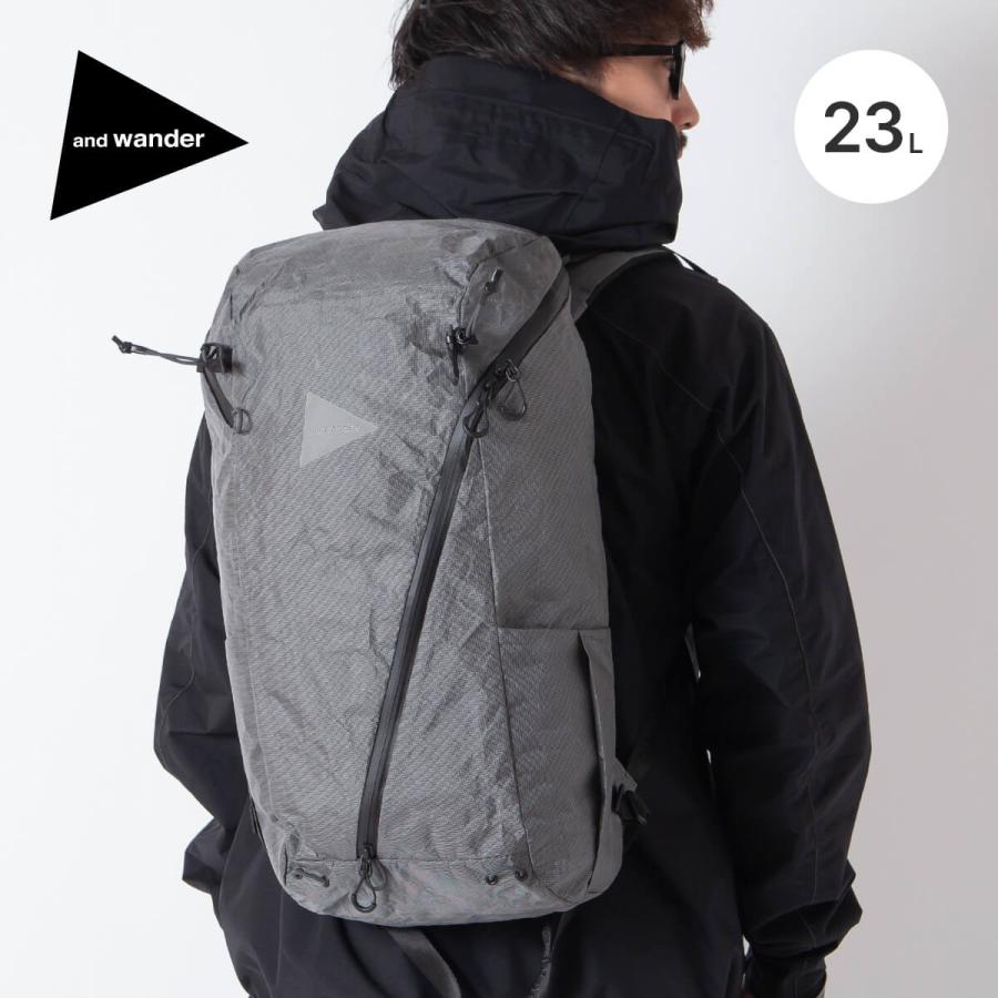 and wander アンドワンダー ウルトラウィーブ23Lバックパック