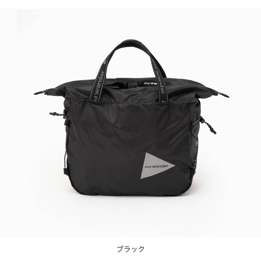 and wander（アンドワンダー） シルミニトートバッグ 5746985134 SIL