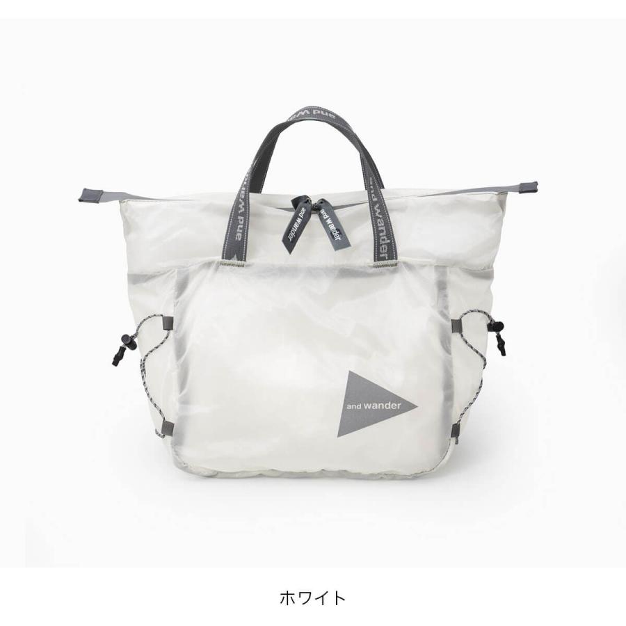 and wander（アンドワンダー） シルミニトートバッグ 5746985134 SIL