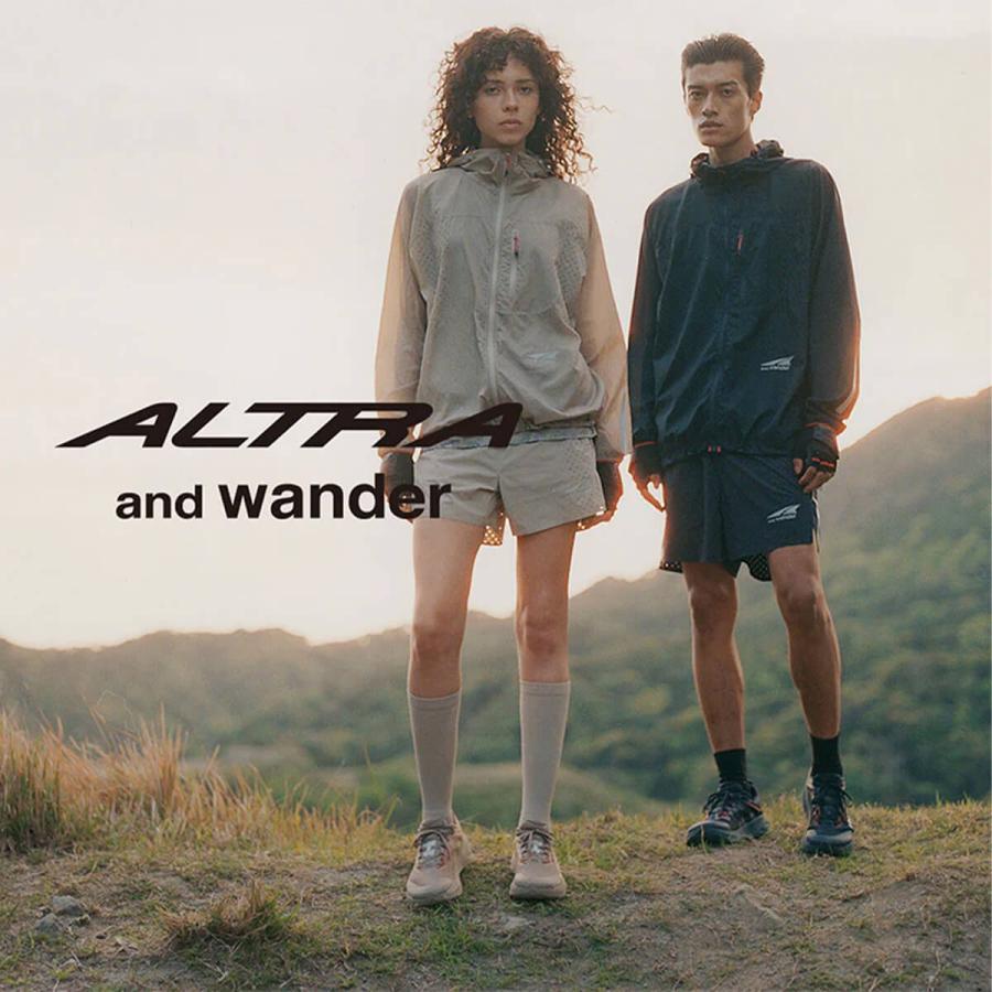 and wander（アンドワンダー） ALTRA×and wander アルトラ×アンド