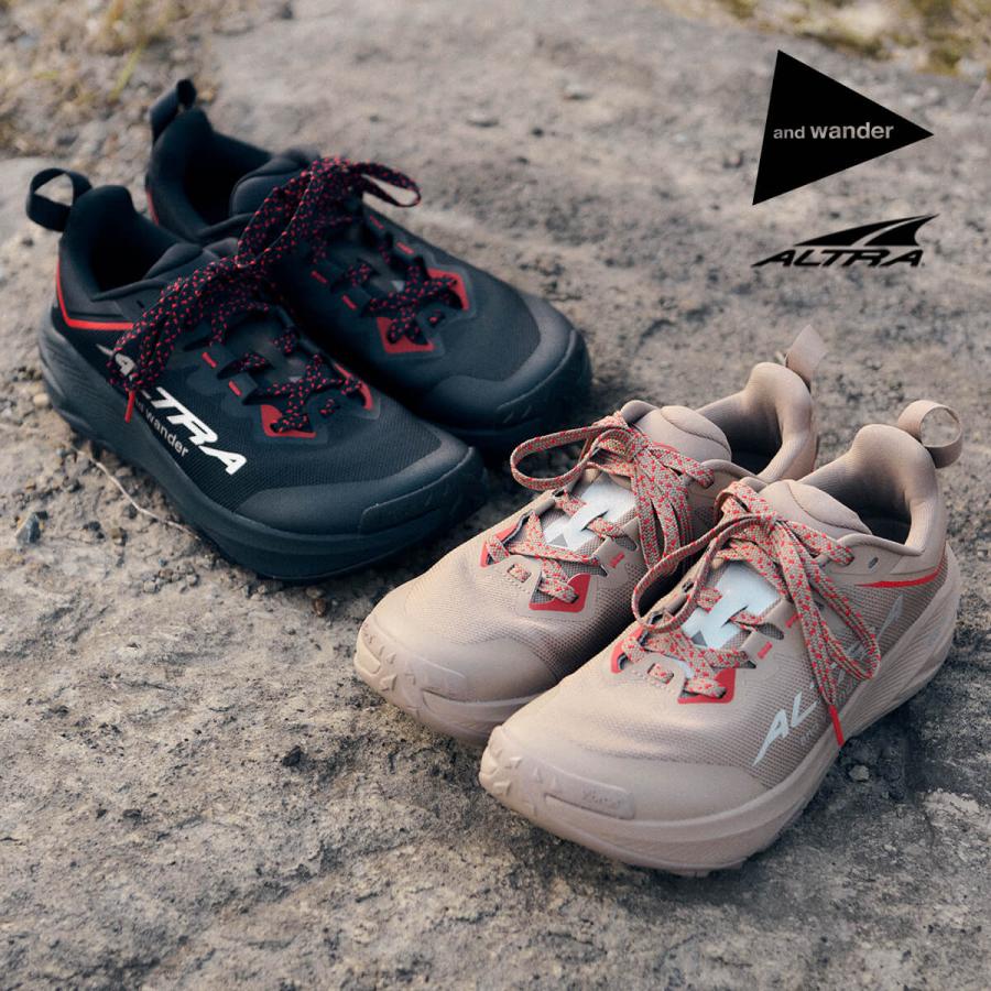 and wander（アンドワンダー） ALTRA×and wander アルトラ×アンド