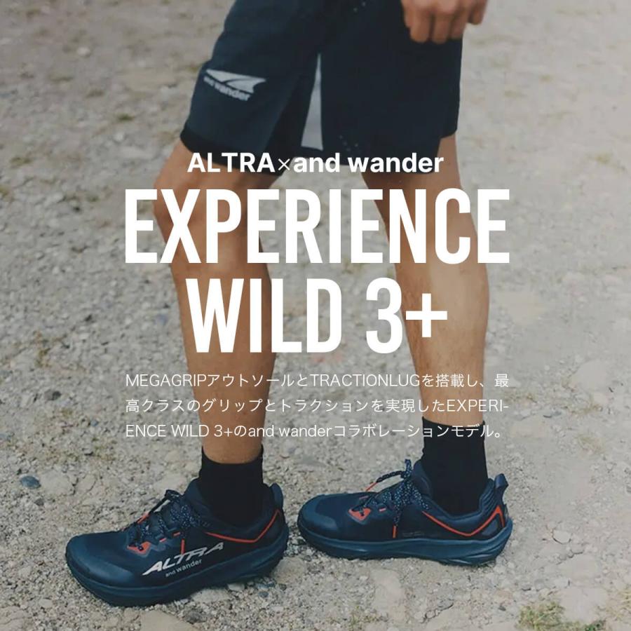 and wander（アンドワンダー） ALTRA×and wander アルトラ×アンド 