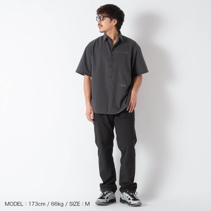 ROA × and wander ロア×アンドワンダー ブリーザブルシャツ 5746183512