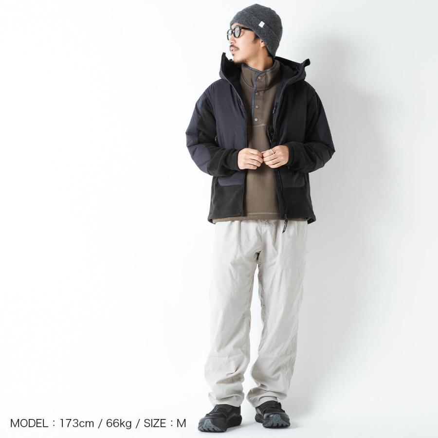 and wander（アンドワンダー） トップフリースジャケット 5745231011