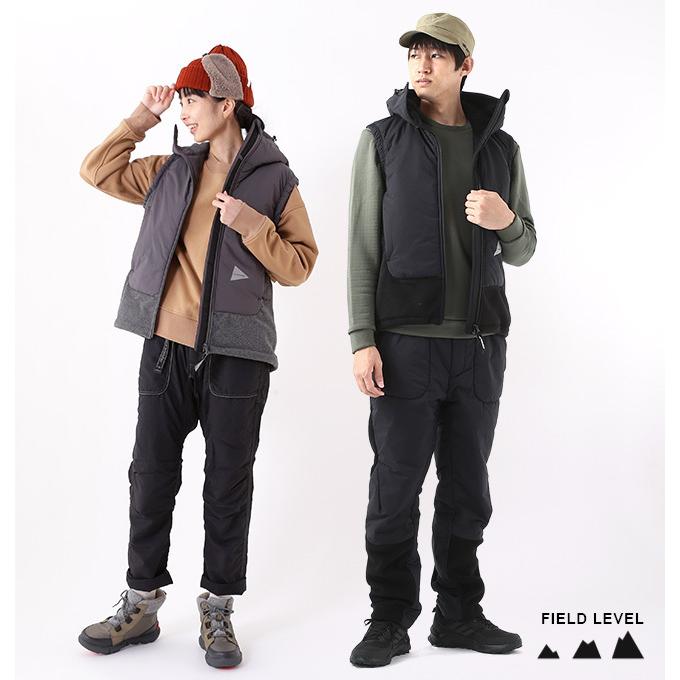 and wander アンドワンダー トップフリースベスト メンズ and wander アンドワンダー トップフリースベスト メンズ