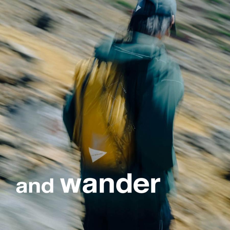 and wander（アンドワンダー） ハイロフトフリースネックウォーマー