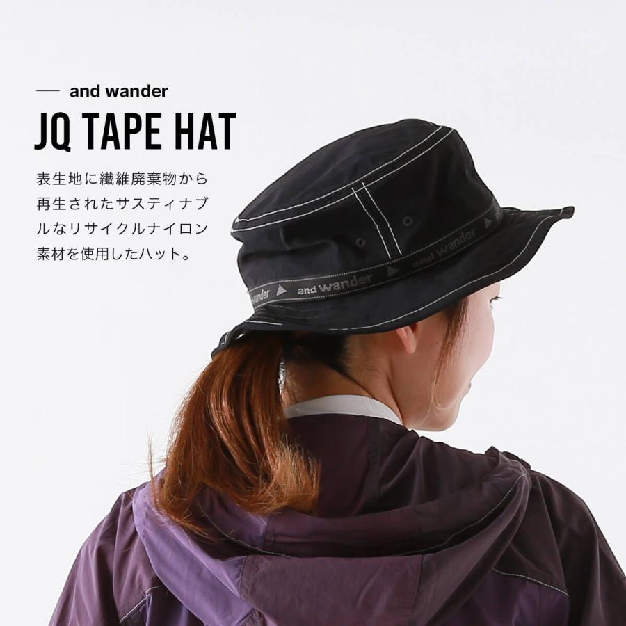 and wander（アンドワンダー） JQテープハット : OutdoorStyle
