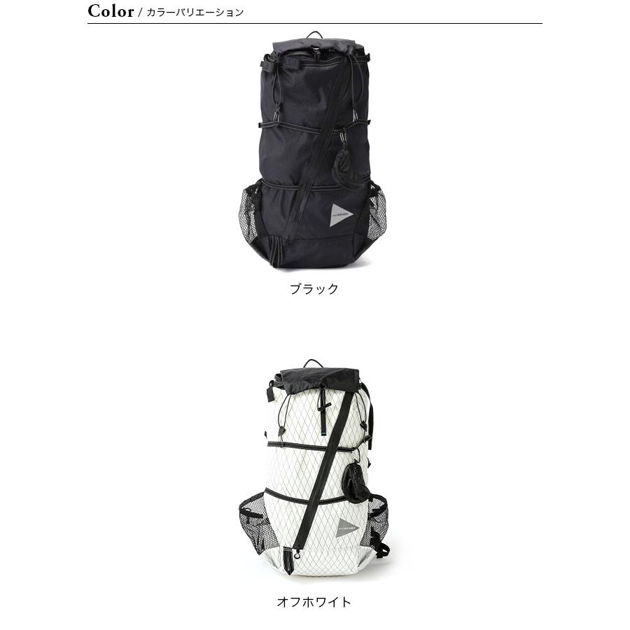 and wander アンドワンダー Xパック 45L バックパック｜sundaymountain｜08