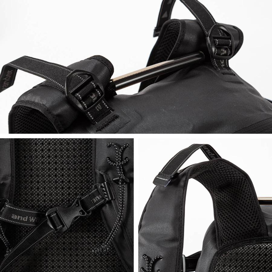 and wander（アンドワンダー） ウォータープルーフデイパック