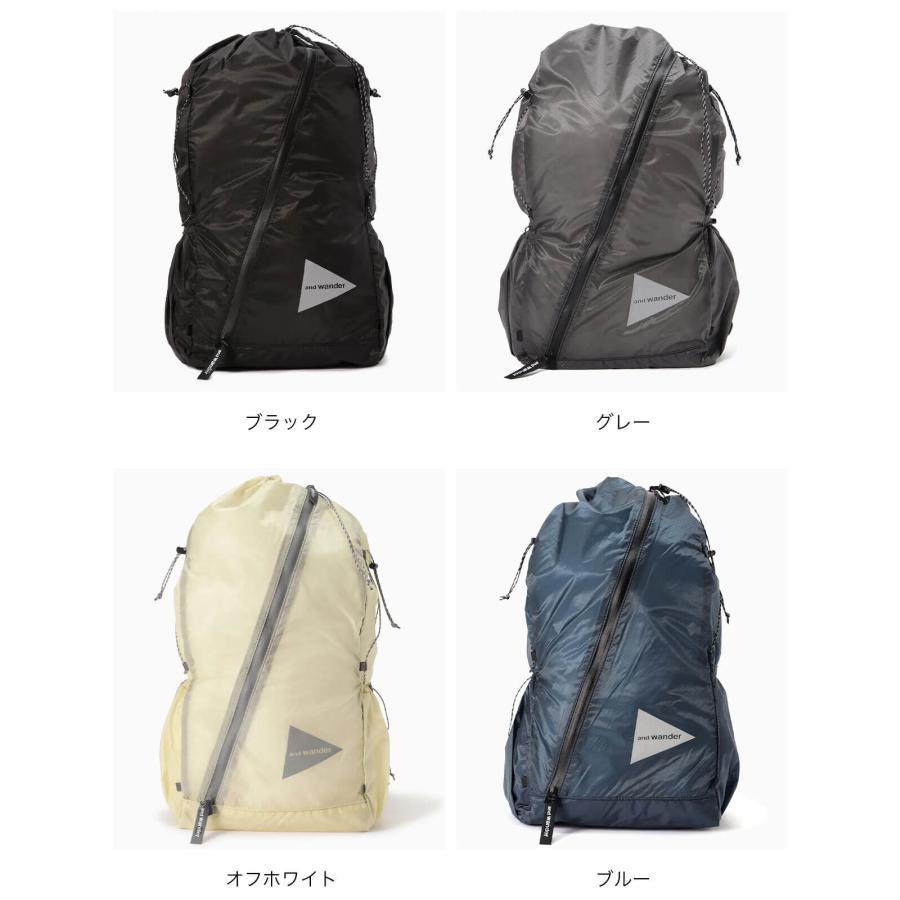 and wander（アンドワンダー） シルデイパック 5745975211 sil daypack