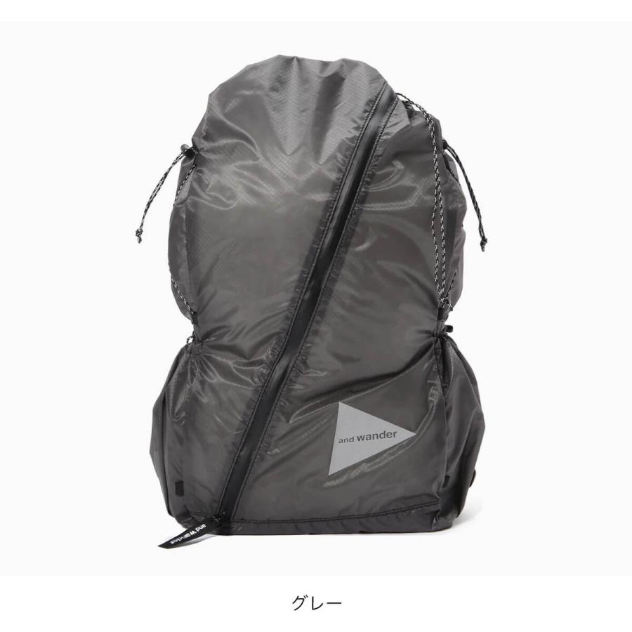 新品 アンドワンダー シル デイパック リュックサック バックパック ブラック 楽天市場】アンドワンダー シルデイパック and wander sil