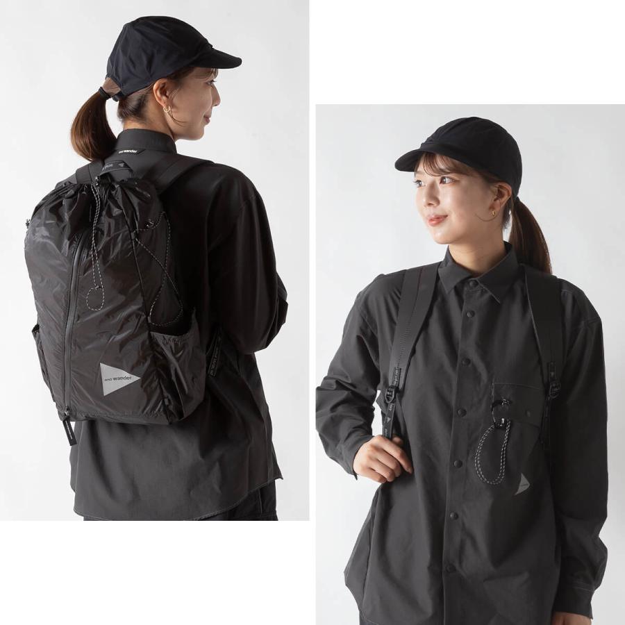 and wander（アンドワンダー） シルデイパック 5745975211 sil daypack