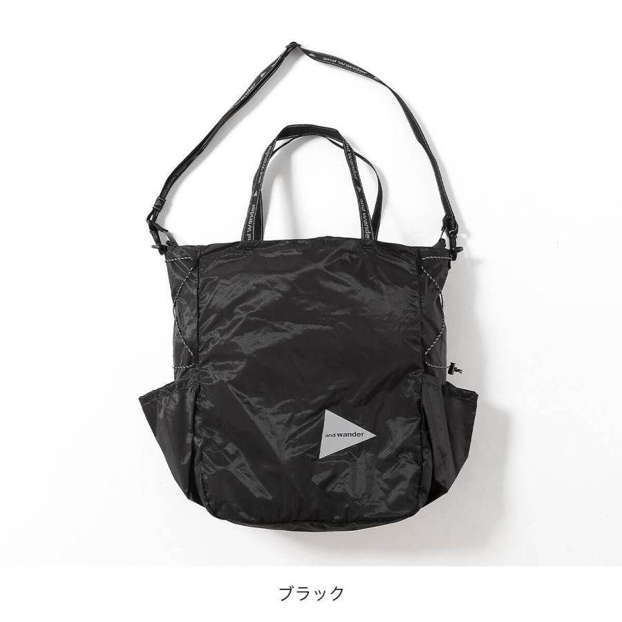 and wander（アンドワンダー） シルトートバッグ 5745975212 sil tote