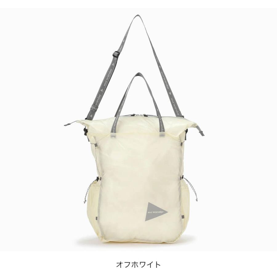 and wander アンドワンダー シルトートバッグ 5745975212 sil tote bag