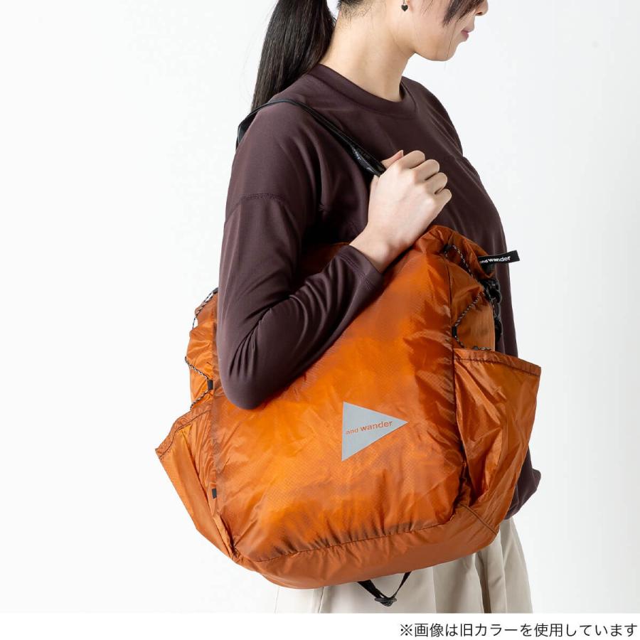 and wander（アンドワンダー） シルトートバッグ 5745975212 sil tote 