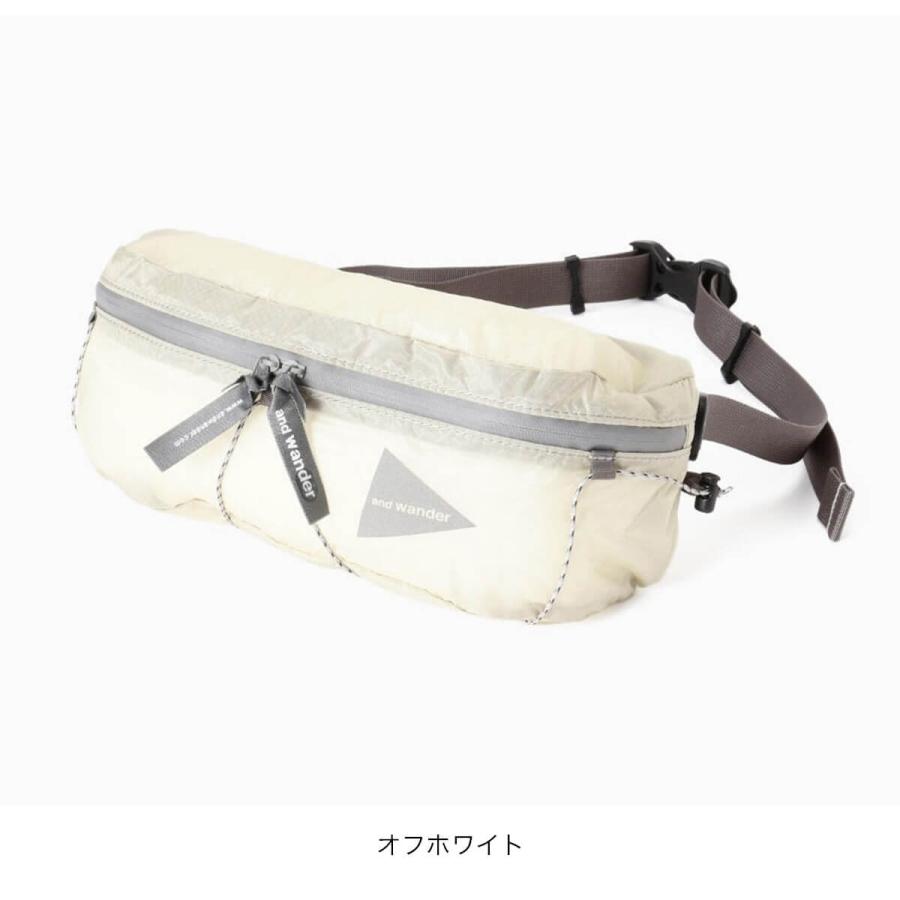 and wander アンドワンダー シルウェストバッグ 5745975214 sil waist