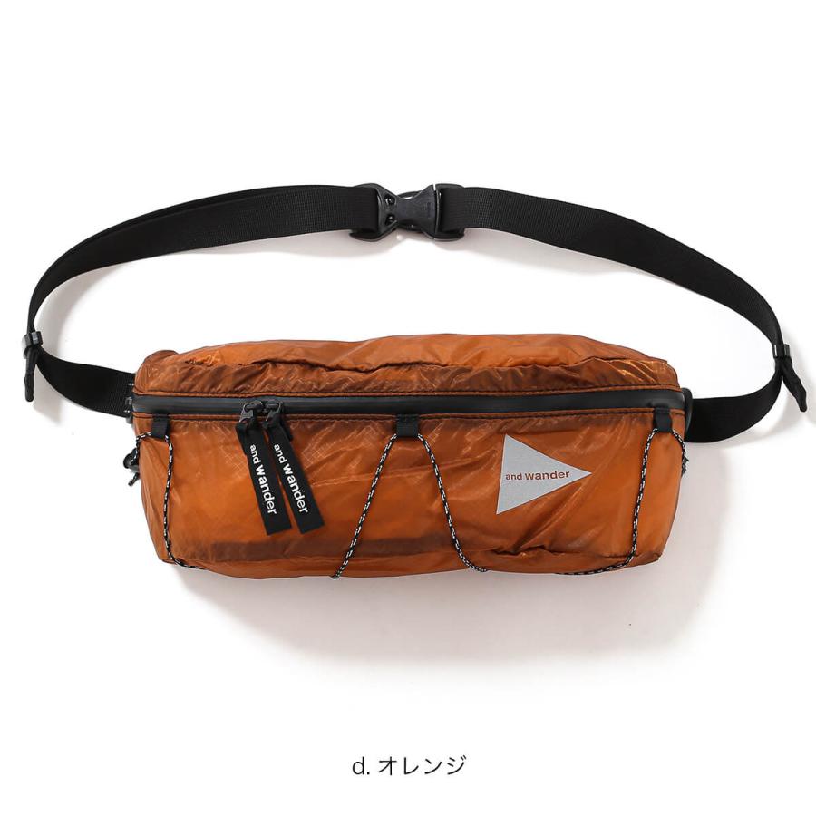 and wander アンドワンダー シルウェストバッグ 5745975214 sil waist