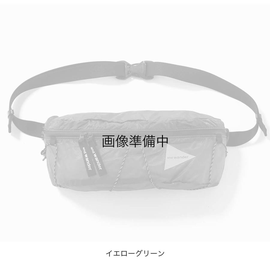 and wander（アンドワンダー） シルウェストバッグ 5745975214 sil