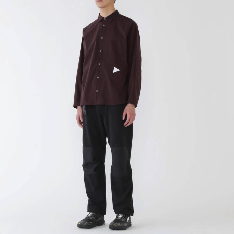 and wander（アンドワンダー） フリースベースLSシャツ 5745253024