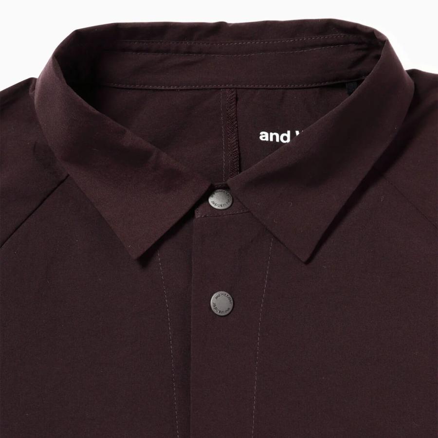 and wander（アンドワンダー） フリースベースLSシャツ 5745253024