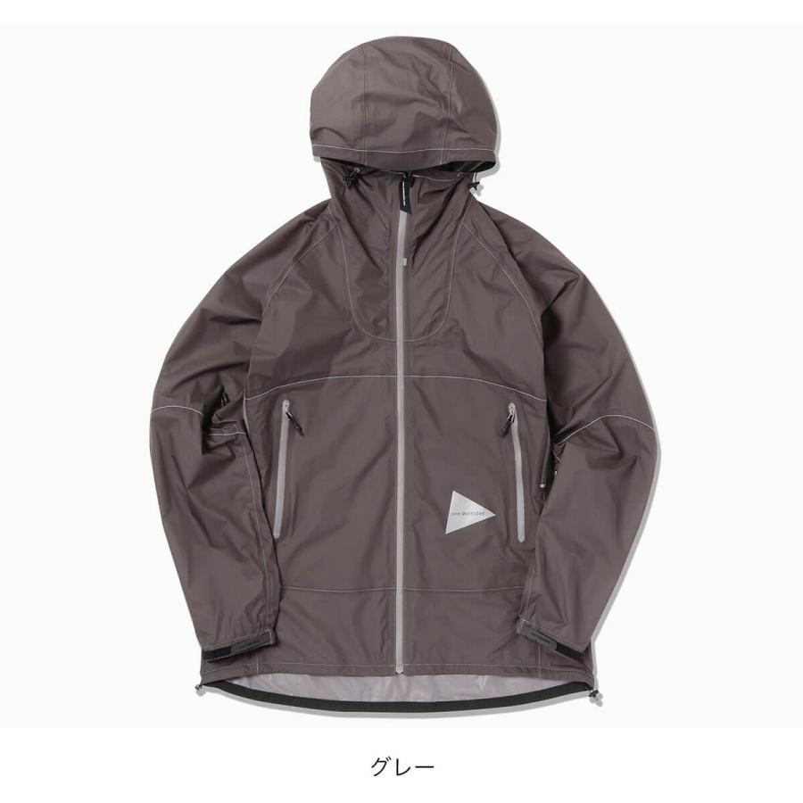 and wander アンドワンダー ライトレインジャケット 4 and wander / アンドワンダー | light rain jacket - Off White | 通販