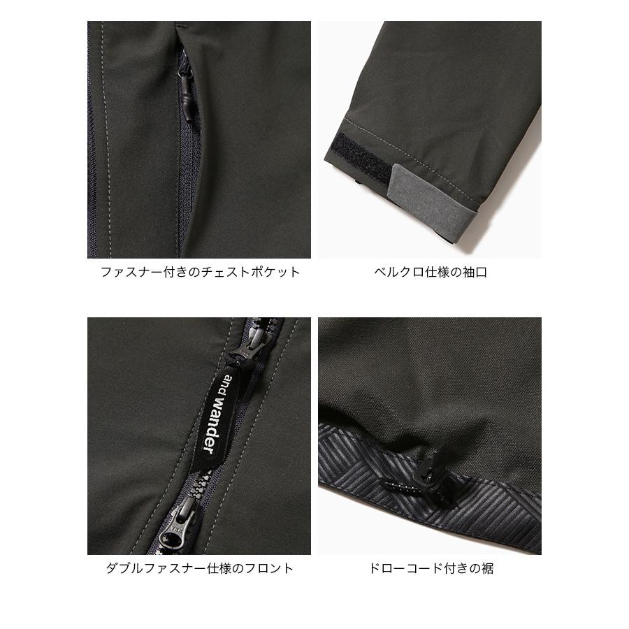 and wander アンドワンダー ショーラー3XDRYストレッチ and wander アンドワンダー ショーラー3XDRYストレッチ