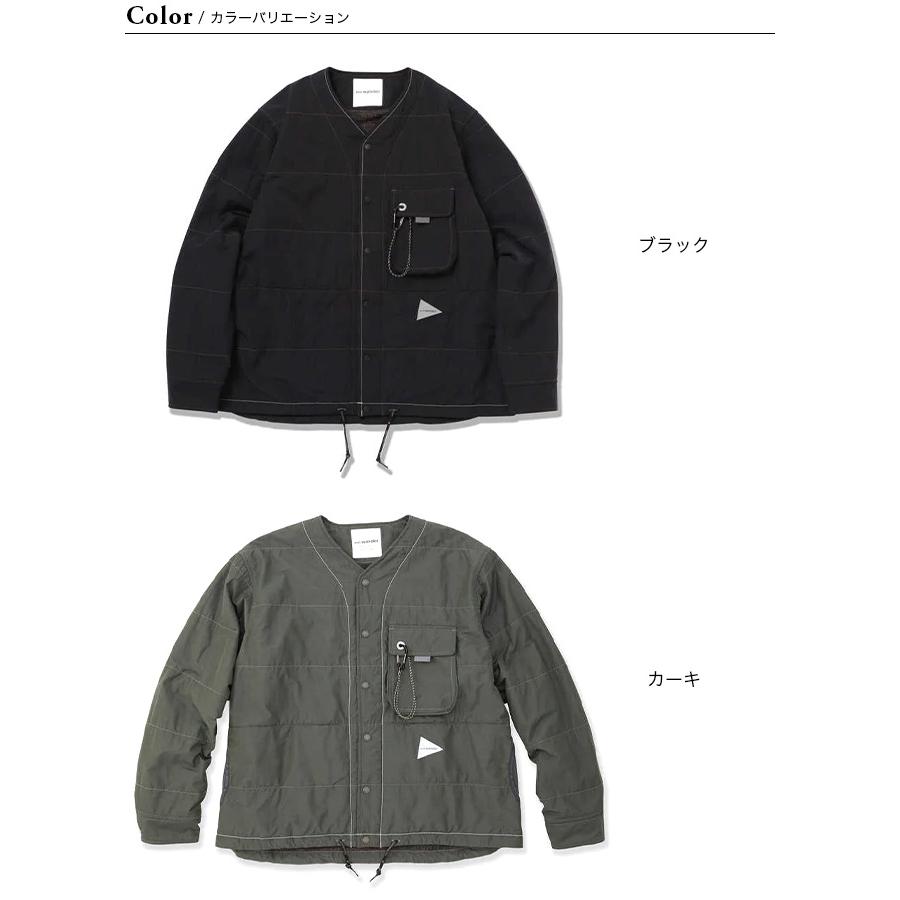 アンドワンダー 機能素材 シャツジャケット パーカー M 定価29,700円 and wander（アンドワンダー）の「and wander/アンドワンダー T