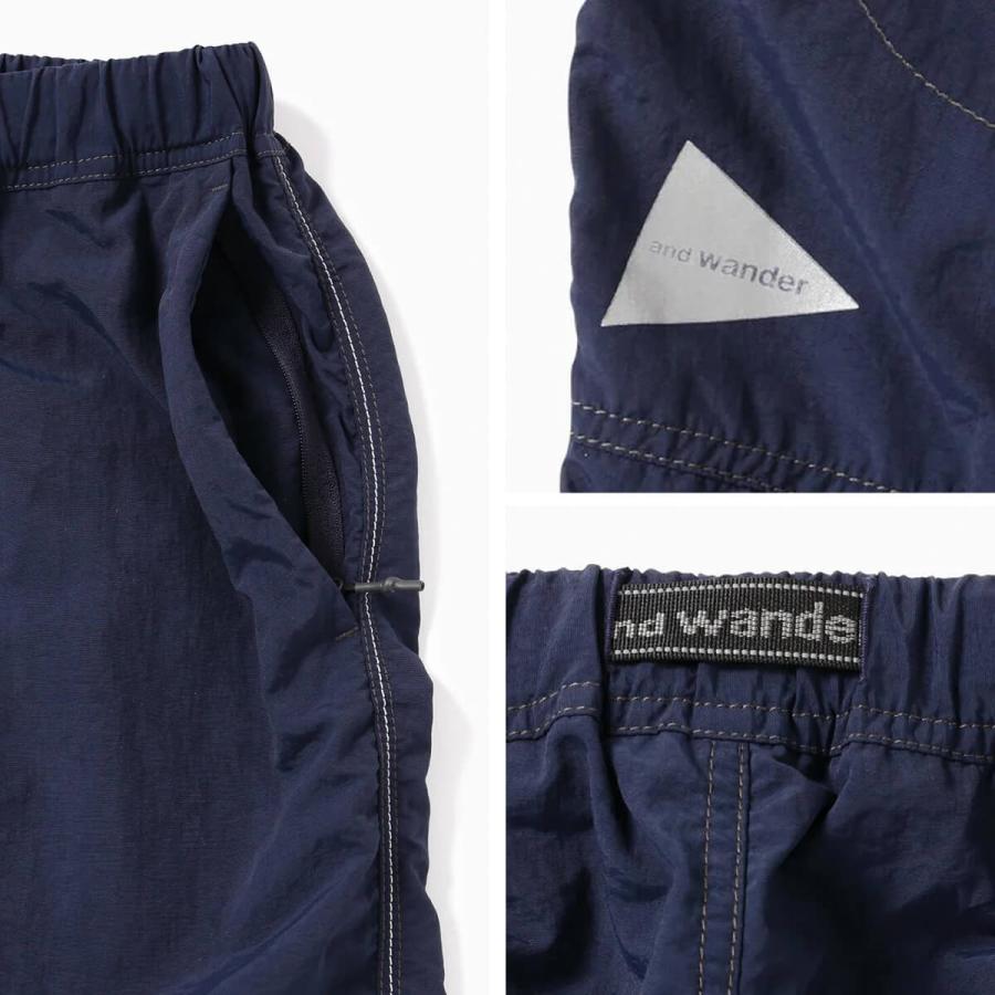 and wander アンドワンダー Nyタフタハイカーパンツ 5745252038 Ny