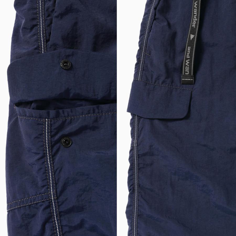 and wander（アンドワンダー） Nyタフタハイカーパンツ 5745252038 Ny