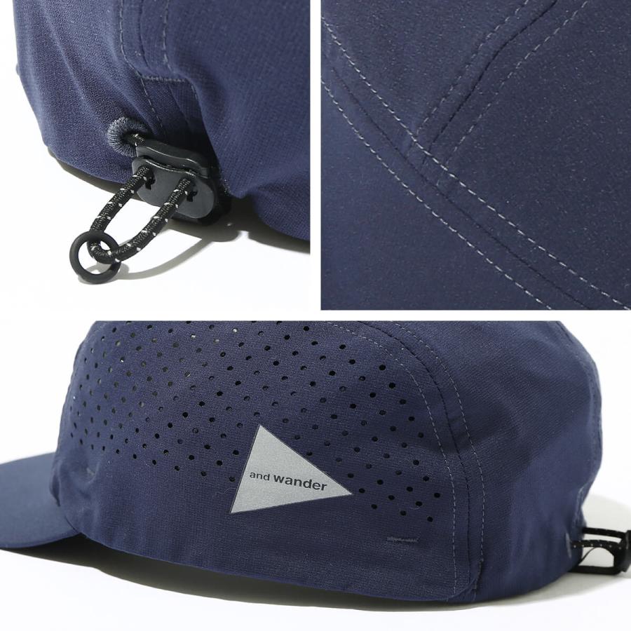 and wander アンドワンダー テックキャップ 5745976239 tech cap 帽子