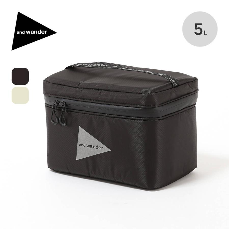 and wander アンドワンダー シルソフトクーラースモール 5745987273 and wander（アンドワンダー） シルソフトクーラースモール 5745987273