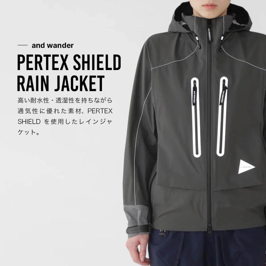 and wander アンドワンダー パーテックスシールドレイン