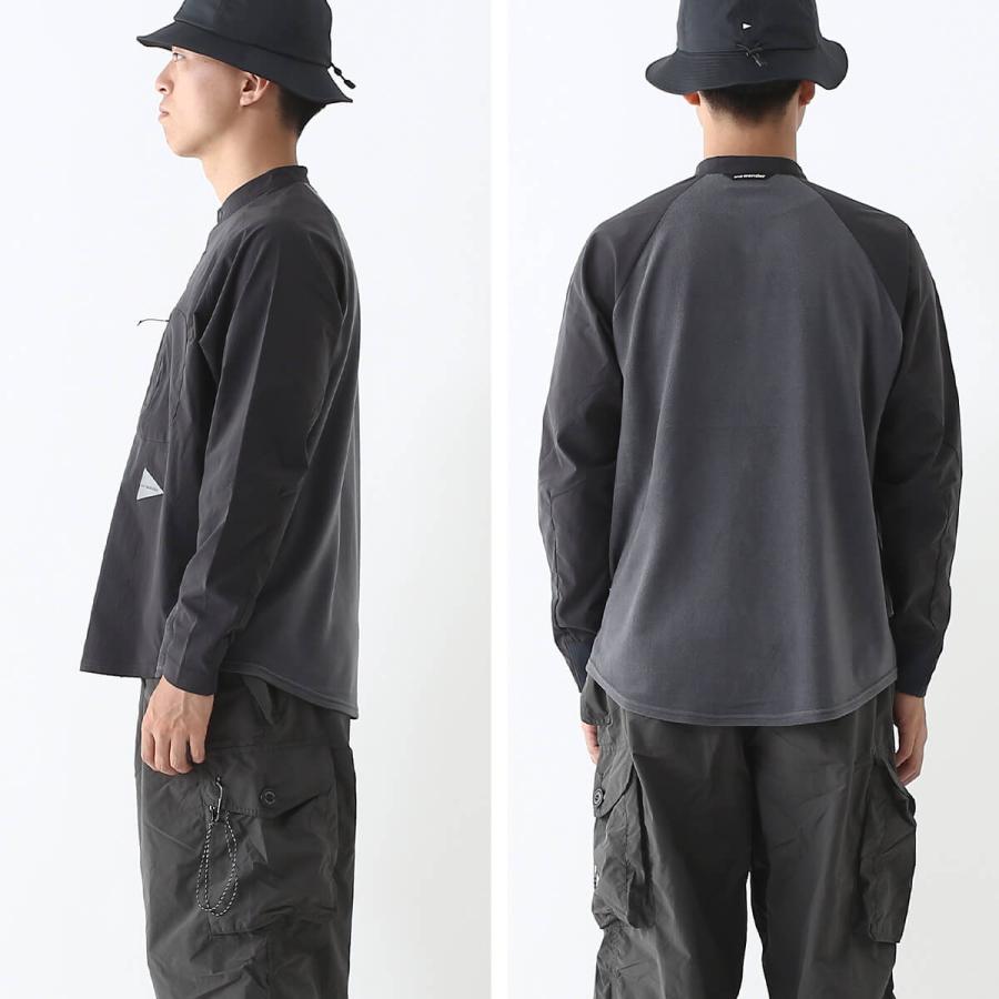 and wander セール アンドワンダー フリースベースバンドカラー and wander セール アンドワンダー フリースベースバンドカラー