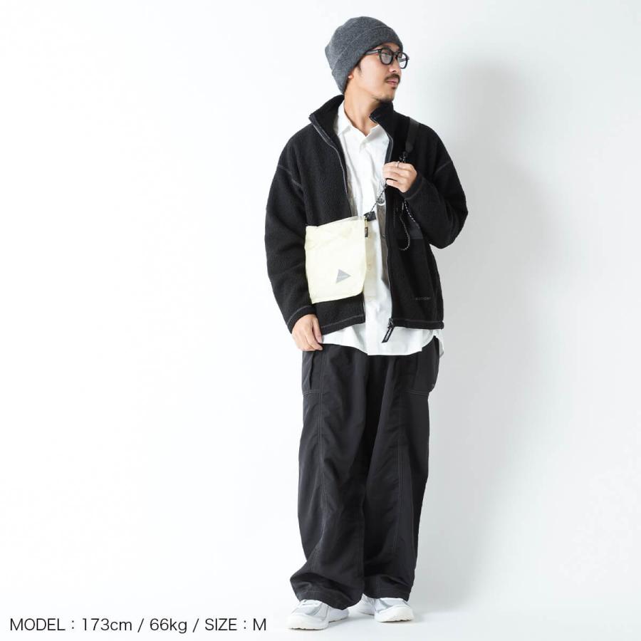 and wander（アンドワンダー） リウールJQスタンドジップ 5745281061