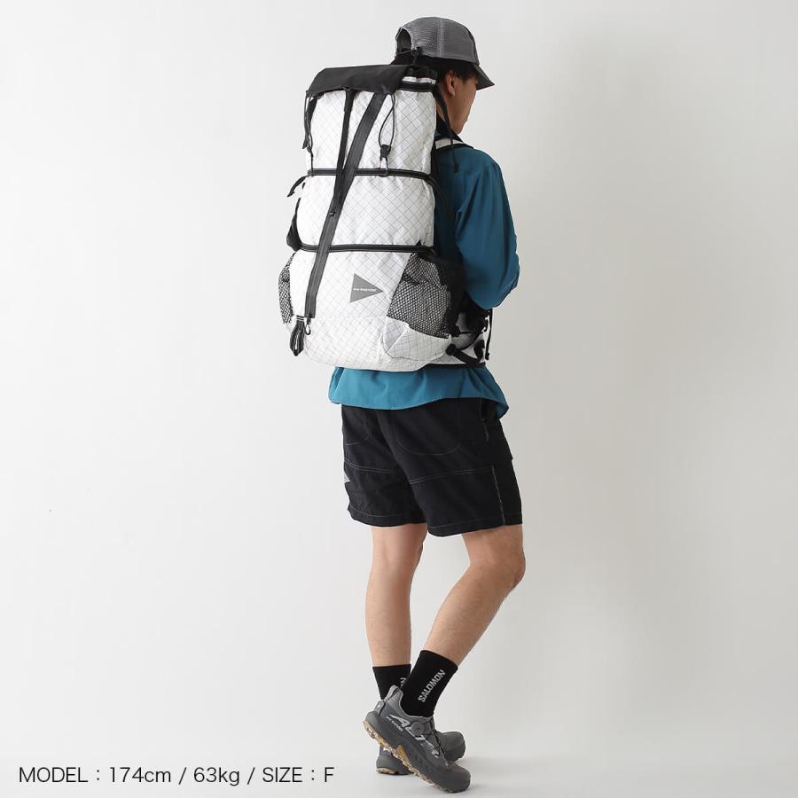 and wander アンドワンダー エコパック45Lバックパック 5743975001