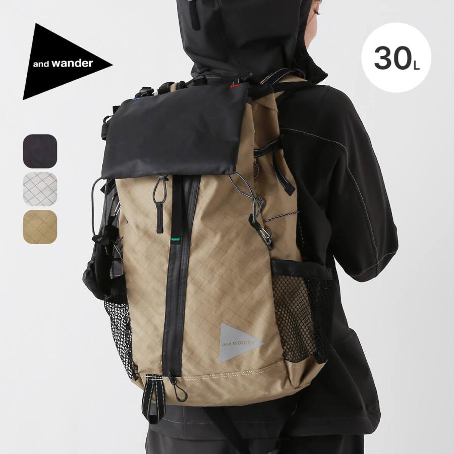 and wander アンドワンダー エコパック30Lバックパック and wander アンドワンダー エコパック30Lバックパック