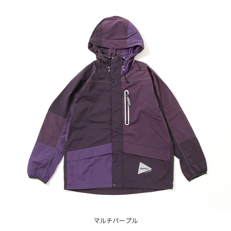 GRAMICCI×and wander グラミチ×アンドワンダー パッチワークウィンド
