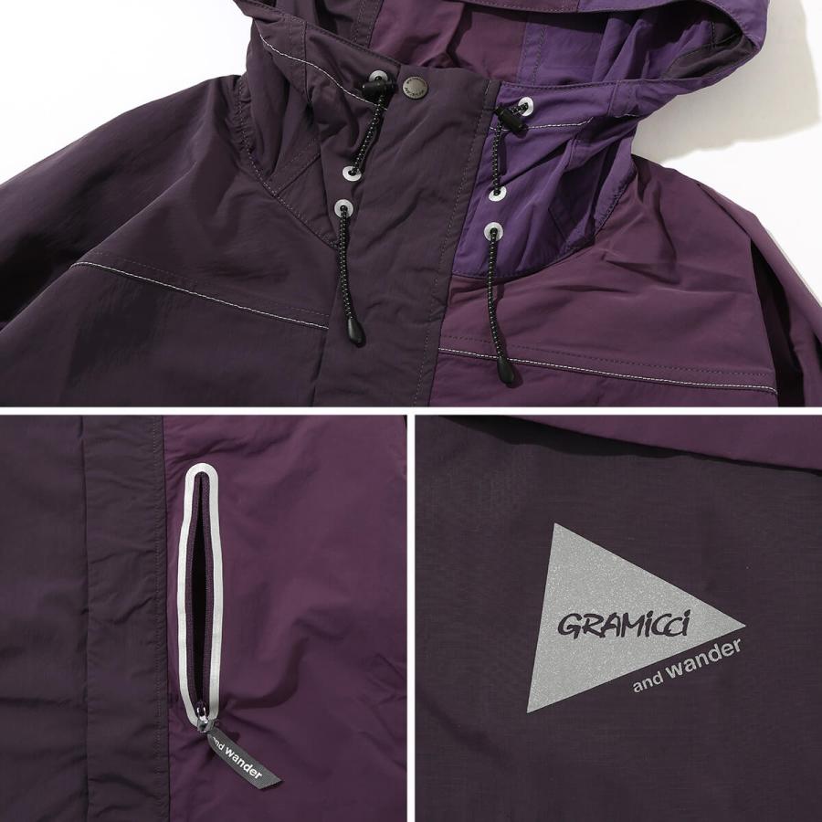 GRAMICCI×and wander グラミチ×アンドワンダー パッチワークウィンド